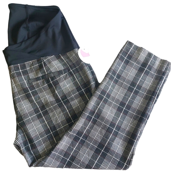 Isabel Maternity by Ingrid & Isabel Pants - Isabel and Ingrid Maternity Active Leggings With Crossover Panel